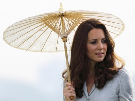 Catherine, Britain's Duchess of Cambridge, visits the Kranji Commonwealth War Cemetery in Singapore